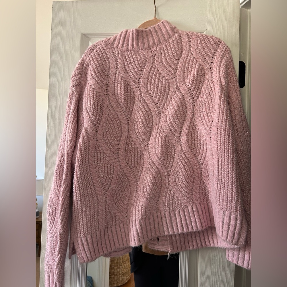 Lavender sparkle cardigan - Picture 2 of 3
